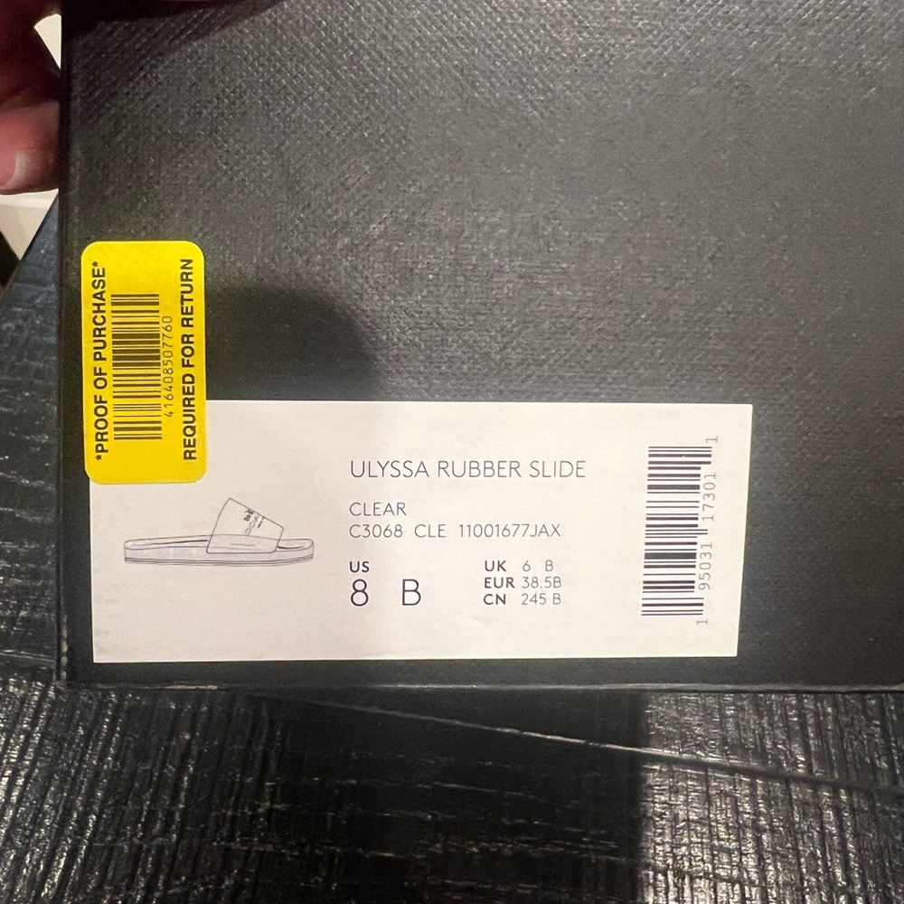 Clear Coach Slide Sandals - Picture 9 of 10